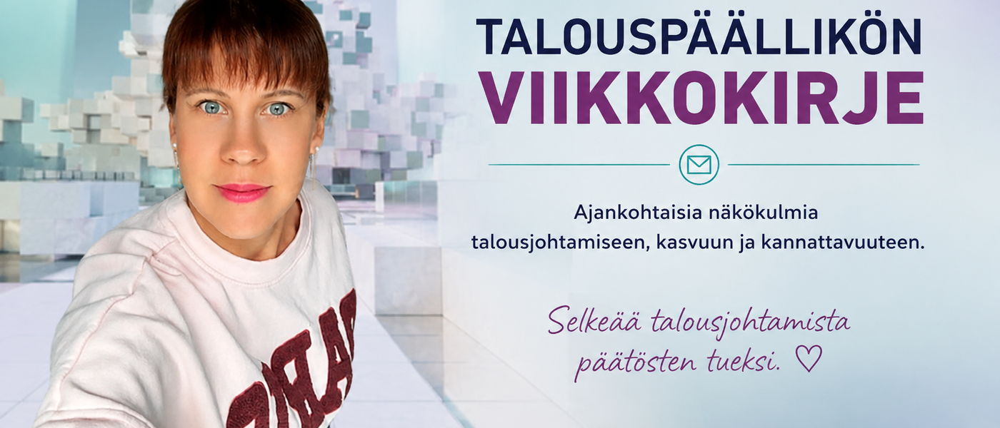 Talousosaston ei kuulu omistaa yrityksen budjettia